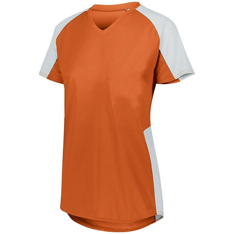 Augusta Sportswear L Girls Cutter Jersey Red Black 1523 Walmart