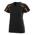 thumbnail image 1 of Augusta Sportswear L Women's Avail Jersey Black/Orange 1002, 1 of 2
