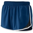 thumbnail image 1 of Augusta Sportswear L Womens Junior Fit Adrenaline Shorts Navy/Black/White 1267, 1 of 3