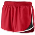 thumbnail image 1 of Augusta Sportswear L Womens Junior Fit Adrenaline Shorts Red/Black/White 1267, 1 of 3
