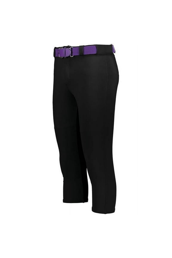 6970.080.M Ladies Gamer Classic Softball Pant, Black - Medium