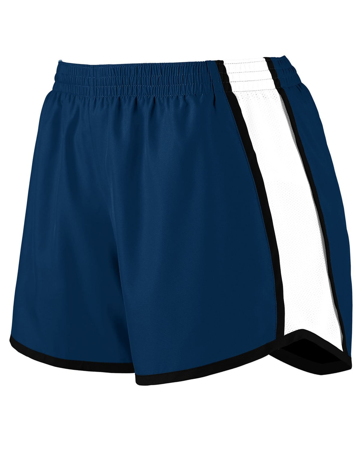 White And Blue Basketball Shorts