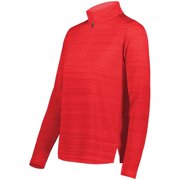 Augusta Sportswear 7012.083.M Ladies Pursuit 0.25 Zip Pullover, Scarlet - Medium