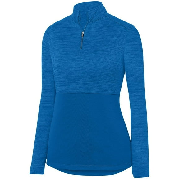 Ladies' Shadow Tonal Heather Quarter-Zip Pullover