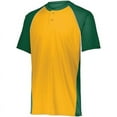 thumbnail image 1 of Augusta Sportswear - Limit Jersey - Color - Dark Green/ Gold/ White - Size - 2XL, 1 of 3