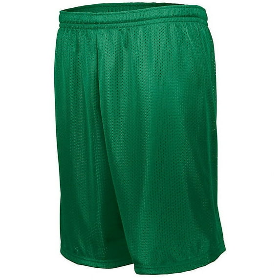 Augusta Sportswear - Longer Length Tricot Mesh Short - Color - Kelly - Size - S