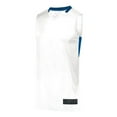 thumbnail image 1 of Augusta Sportswear M Boys Step-Back Basketball Jersey Royal/White 1731, 1 of 2