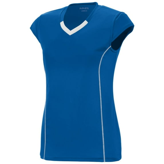 Augusta Sportswear 1218 Women's Blash Jersey - Royal/White 1218A M