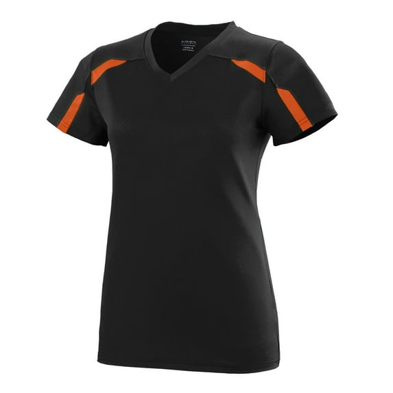 Augusta Sportswear M Women's Avail Jersey Black/Orange 1002