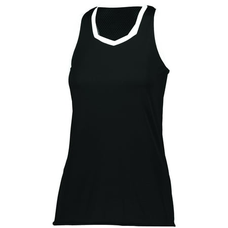 Augusta Sportswear M Womens CROSSE JERSEY Black/White 1678 Retired