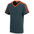 thumbnail image 1 of Augusta Sportswear MEN'S GET ROWDY SHOULDER STRIPE TEE 363, 1 of 2