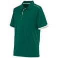 thumbnail image 1 of Augusta Sportswear MEN'S MOTION SPORT SHIRT L Dark Green/White, 1 of 1