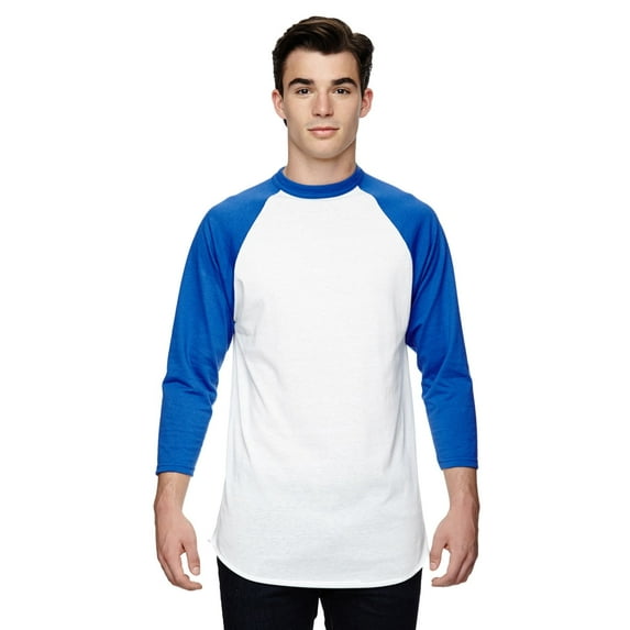 Augusta Sportswear Men's 3/4-Sleeve Baseball Jersey - AG4420