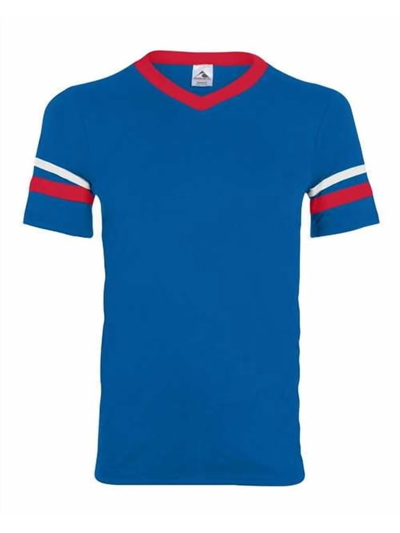 Sportswear Men's Large Sleeve Stripe Jersey, Royal/Red/White