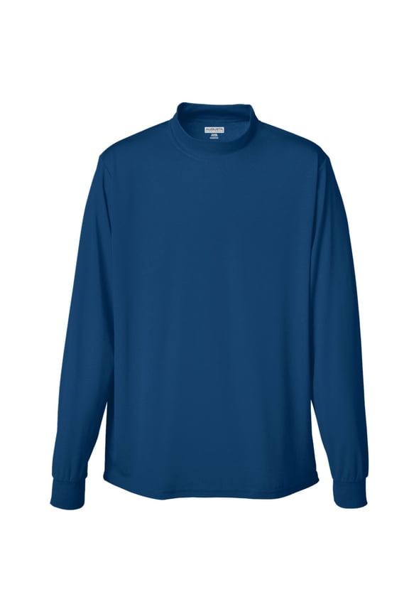 Sportswear Men's Long Sleeve Mock Turtleneck Practice Jersey