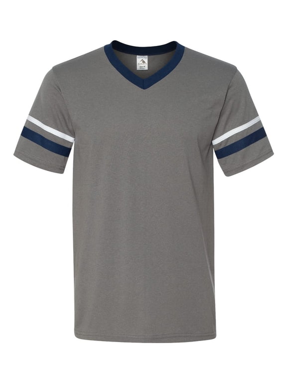Sportswear Men's Medium Augusta Sleeve Stripe Jersey, Graphite/Navy/White