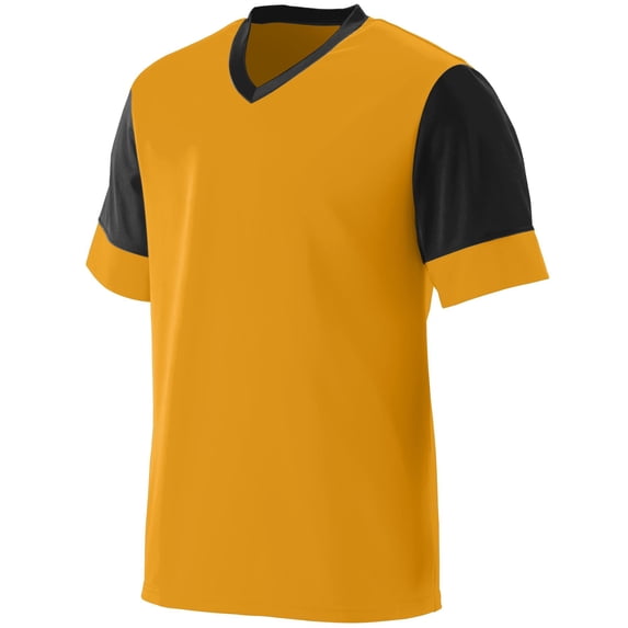 Augusta Sportswear Men's Practice Uniform V-Neck Jersey with Contrast Sleeves