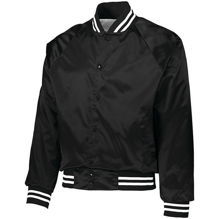 Augusta Sportswear Men's Varsity Windbreaker, Satin Baseball