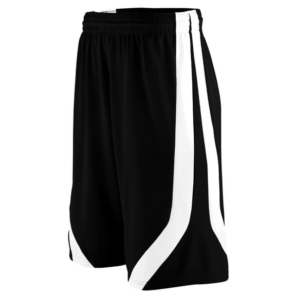 Augusta Sportswear Men's Triple Double Game Short L Black/White
