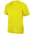 thumbnail image 1 of Augusta Sportswear Men's Wicking Tee Shirt, Safety Yellow, XX-Large, 1 of 5