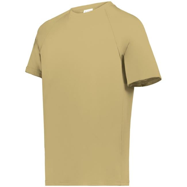 Augusta Sportswear Men's Wicking Tee Shirt, Vegas Gold, Small