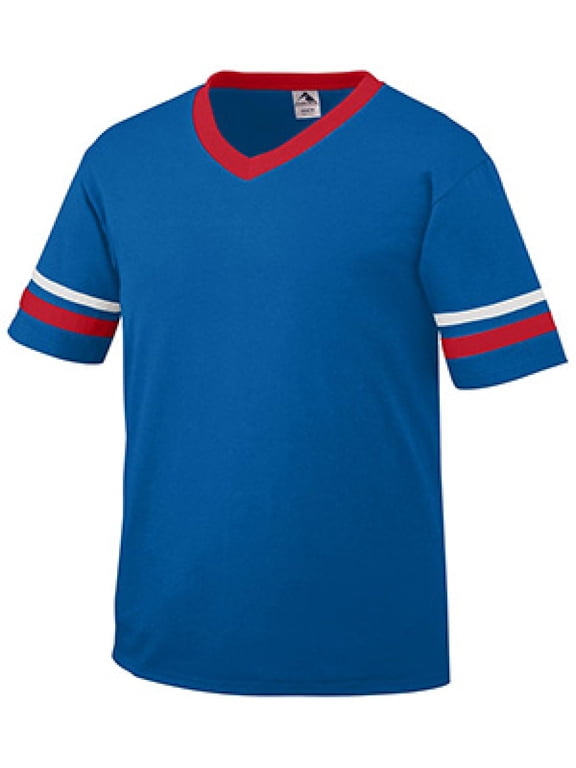 Sportswear Men's XL Sleeve Stripe Jersey, Royal/Red/White, X-Large