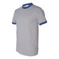 thumbnail image 1 of Augusta Sportswear Men's XX-Large Ringer tee Shirt, Athletic Heather/Royal, 1 of 5