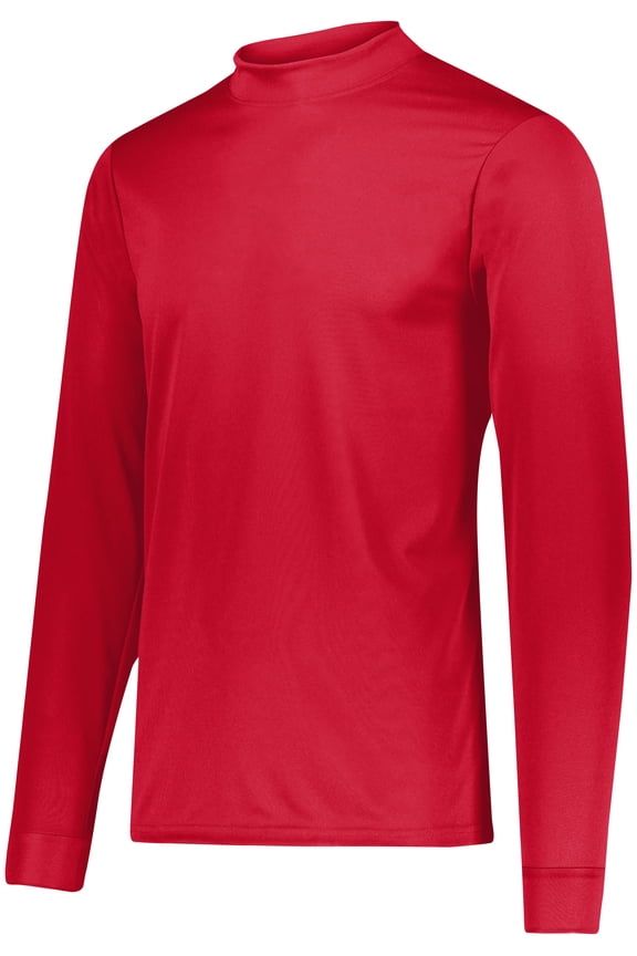 Sportswear Men's XX-Large Wicking Mock Turtleneck, Red