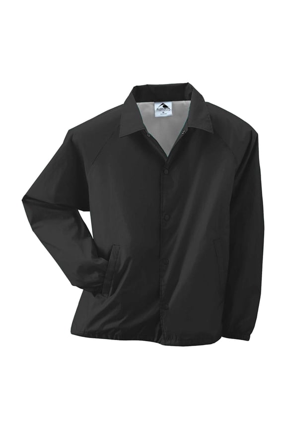Mens Brushed Tricot Jacket, Black, 4XL, Style, 3100
