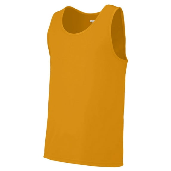 Augusta Sportswear Mens Double Needle Training Tank, Gold, 3XL, Style, 703