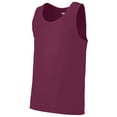 thumbnail image 1 of Augusta Sportswear Mens Double Needle Training Tank, Maroon, 3XL, Style, 703, 1 of 1