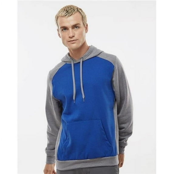 Augusta Sportswear Mens Eco-Revive Three-Season Triblend Fleece Hooded Sweatshir