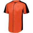 thumbnail image 1 of Augusta Sportswear Mens Full Button Baseball Jersey, 1 of 2