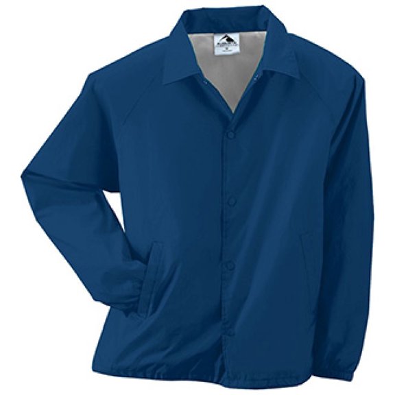 Augusta Sportswear Mens Nylon Coachs Jacket/Lined