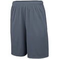 thumbnail image 1 of Augusta Sportswear Mens Training Short with Pockets, Graphite, X-Large, 1 of 2