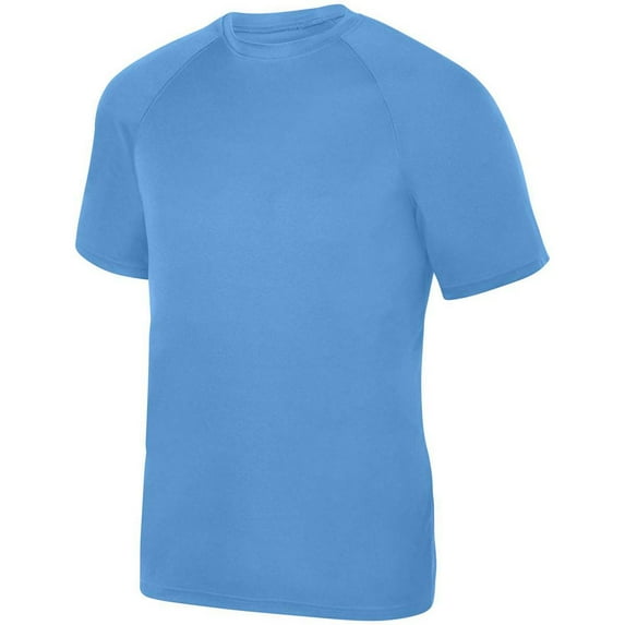 Augusta Sportswear Mens Wicking Tee Shirt Large Columbia Blue