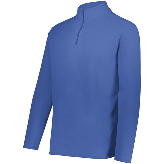 Augusta Sportswear 6863.060.2XL Micro-Lite Fleece 0.25 Zip Pullover, Royal - 2XL