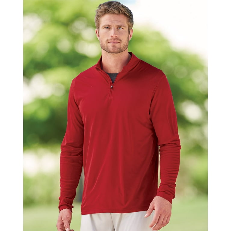 Polyester half zip pullover 2025