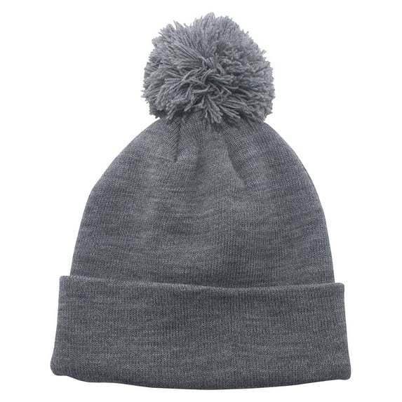 Augusta Sportswear OS Pom Beanie Cardinal 6816