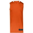 thumbnail image 1 of Augusta Sportswear XL Step-Back Basketball Jersey Orange/White 1730, 1 of 2