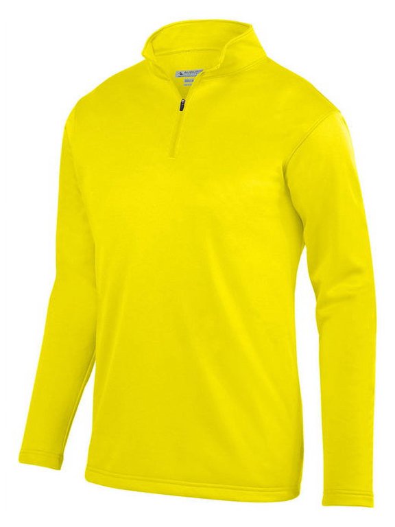 5507.810.L Wicking Fleece Pullover, Power Yellow - Large