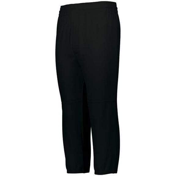 Augusta Sportswear 6848.080.L Gamer Pull-Up Baseball Pant, Black - Large