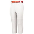thumbnail image 1 of Augusta Sportswear  Gamer Pull-Up Baseball Pant with Loops, White - Medium, 1 of 1