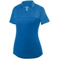 thumbnail image 1 of Augusta sportswear Women's Shadow Tonal Heather Polo - 5413, 1 of 3