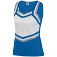 thumbnail image 1 of Augusta Ladies Pike Shell 9140 Royal/White/Metallic Silver Xl, 1 of 3