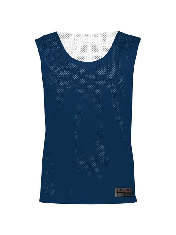Augusta Sportswear S Boys Mesh Reversible Pinnie Navy/White 9718