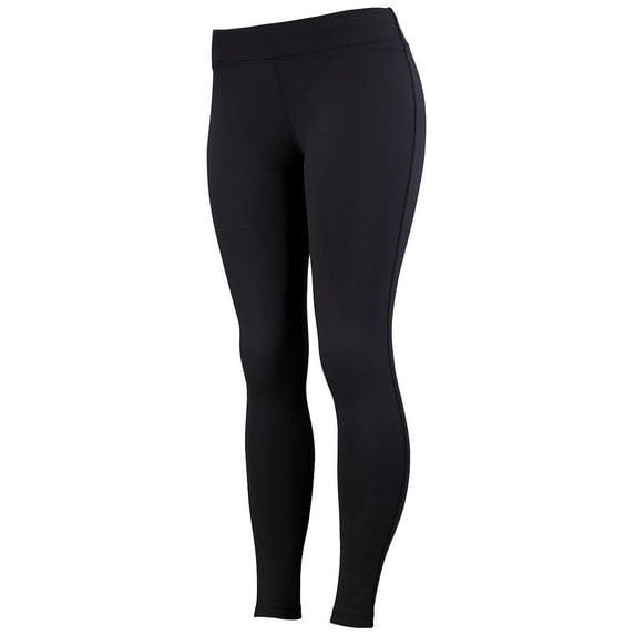 Augusta Sportswear S Girls Brushed Back Leggings Black 4821