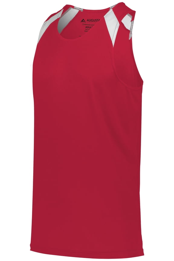 S Overspeed Track Jersey Scarlet/White 343