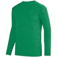 thumbnail image 1 of Augusta Sportswear Shadow Tonal Heather Long Sleeve T-Shirt Size up to 3XL, 1 of 2