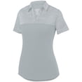 thumbnail image 1 of Ladies Shadow Tonal Heather Polo, LARGE, 1 of 2